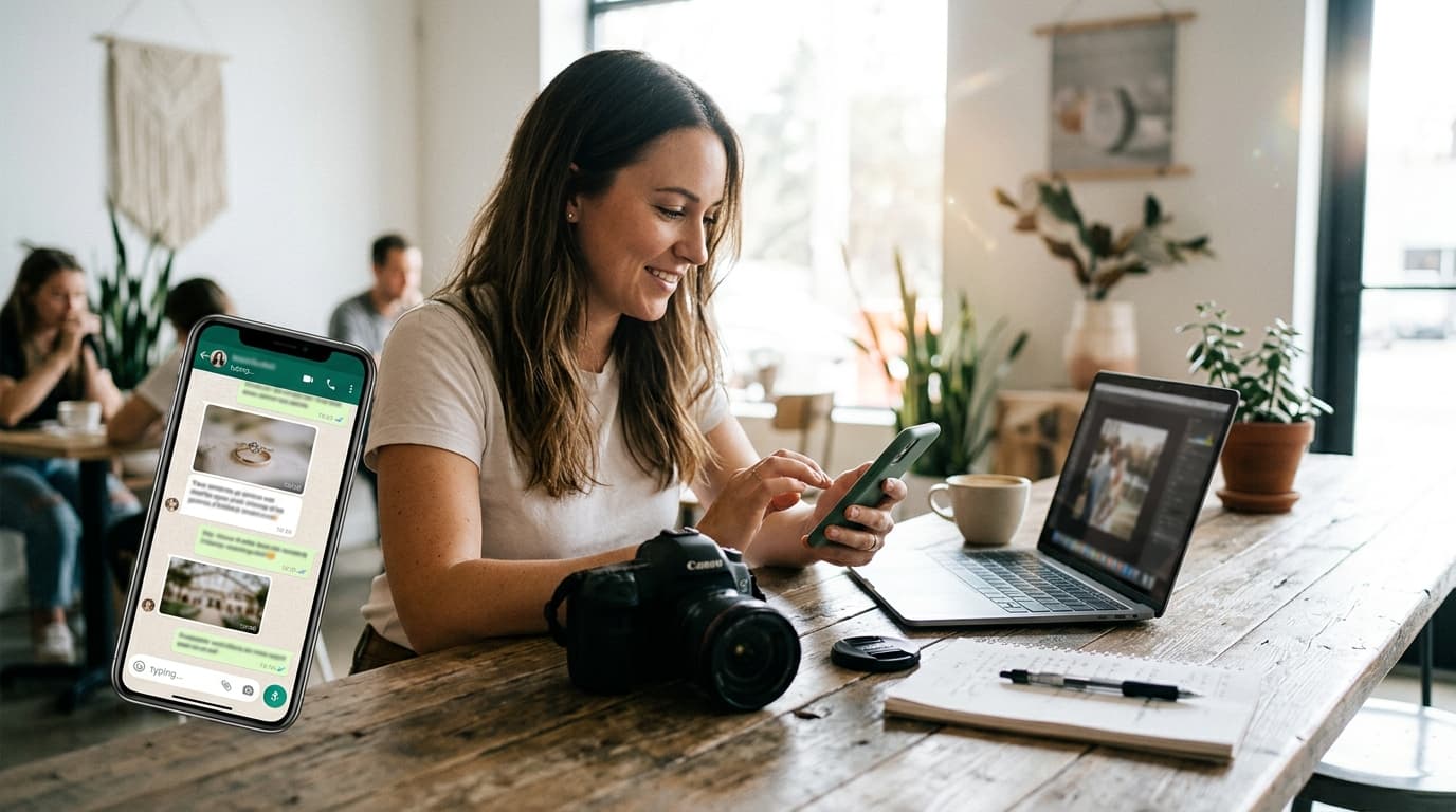WhatsApp inquiry behavior and booking psychology for photographers